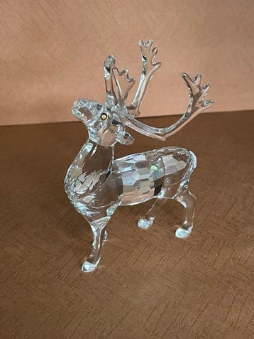 Swarovski - Beeldje - Rendier - 214821 - Kristal