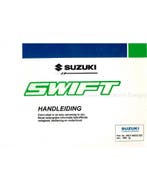 1999 SUZUKI SWIFT INSTRUCTIEBOEKJE NEDERLANDS, Ophalen of Verzenden