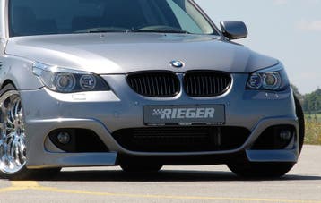 Rieger voorbumper | 5-Serie E60: -08 (tot Facelift) - Lim., Verzenden