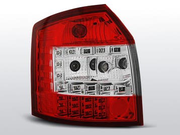 Achterlichten LED geschikt voor Audi A4 8E avant rood/wit, Verzenden, Nieuw, Audi