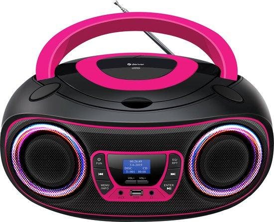 2dekans | Denver Draagbare DAB Radio CD Speler Kinderen -, TV, Hi-fi & Vidéo, Radios, Enlèvement ou Envoi