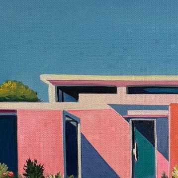Alexy Berthelot - palm spring blue zen