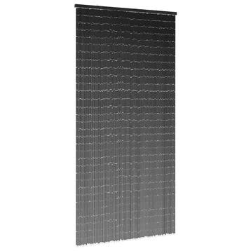 vidaXL Insectengordijn 100x200 cm bamboe donkergrijs, Verzenden, Nieuw