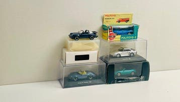 Schuco, Atlas, Politoys, NZG 1:43 - Modelauto (6) - Porsche, Nieuw