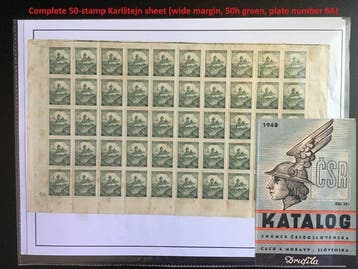 Bohemen en Moravië/Slowaakse Staat/Rijk - Bezetting van, Postzegels en Munten, Gestempeld