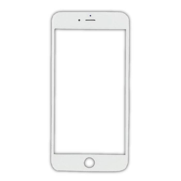 iPhone 8 Plus Frontglas Glas Plaat AAA+ Kwaliteit - Wit, Télécoms, Téléphonie mobile | Accessoires & Pièces, Envoi