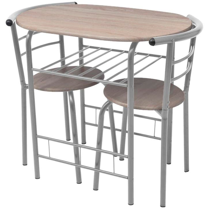 vidaXL Ontbijtbarset MDF, Maison & Meubles, Salles à manger complètes, Envoi