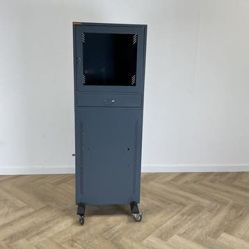 Eurokraft verrijdbare computerkast met werkblad, (hxbxd), Articles professionnels, Aménagement de Bureau & Magasin | Ordinateurs & Informatique