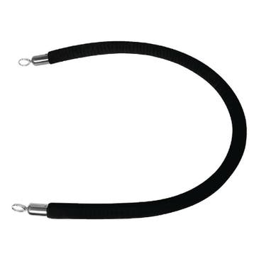Afzetkoord zwart | Polyester en zink | 150(l) x 3,2(Ø)cm, Verzenden, Nieuw in verpakking