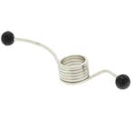 Deursluiter voor paumelle hoekmodel vernikkeld, Doe-het-zelf en Bouw, Hang- en Sluitwerk, Nieuw, Overige materialen, Klink of Kruk