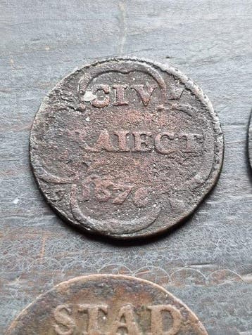 Nederland, Utrecht 8 x Duiten, 1676/1788 (Zonder, Postzegels en Munten
