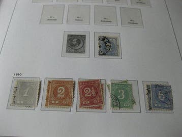 Suriname 1873/1975 - Collection avancée dans l’album Davo, Timbres & Monnaies, Timbres | Pays-Bas
