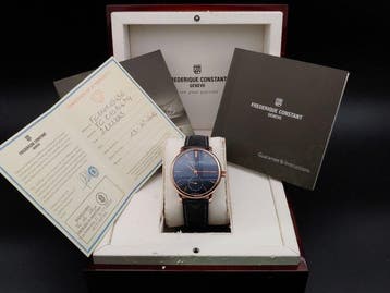 Frédérique Constant - Manufacture Slimline – Rose Gold, Nieuw
