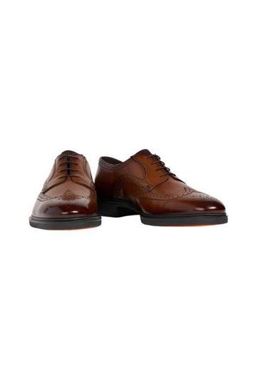 Santoni - Veterschoenen - Maat: EU 45 - Nieuw in doos
