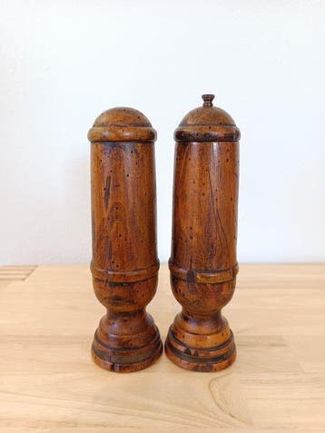 Koffiemolen (2) - Hout, Messing