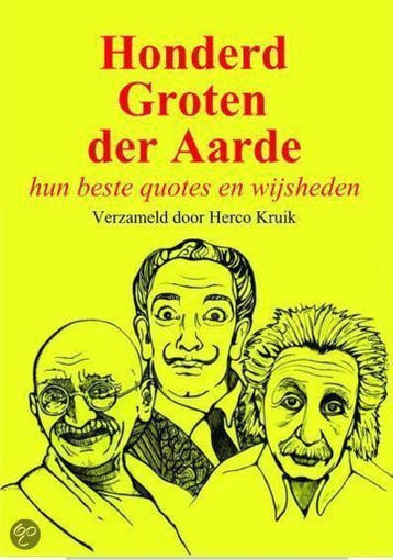 Honderd Groten der Aarde 9789081681612 H.C. Kruik, Verzenden, Gelezen, H.C. Kruik