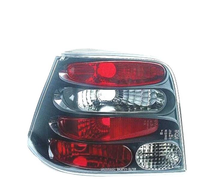 FEUX ARRIÈRE POUR VOLKSWAGEN VW GOLF 4 97-03 FOND CHROMÉ, Autos : Pièces & Accessoires, Éclairage, Envoi