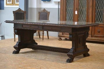 Bureau ministre - Bois, Verre