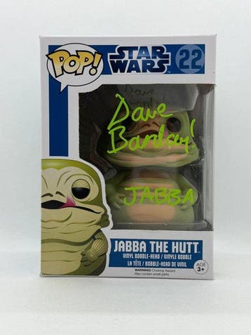 Star Wars - Signed by Dave Barclay (Jabba)