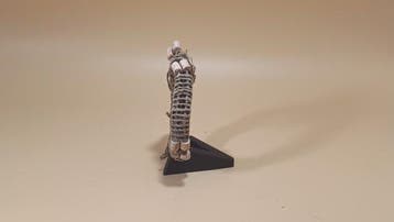 Byzantijns-Egyptisch Geweven vezelarmband met stenen kralen, Verzamelen