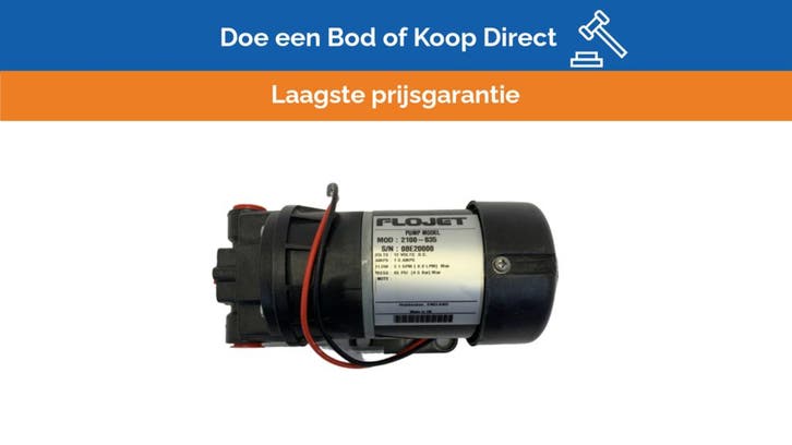 Bieden: Flojet 12V Self-Priming Liquid Pump 6L/m 45 PSI - 0, Sports nautiques & Bateaux, Accessoires navigation, Enlèvement ou Envoi