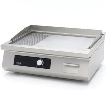 Inductie Bak-/Grillplaat | Glad/Gegroefd Oppervlak 720x460, Verzenden, Nieuw in verpakking