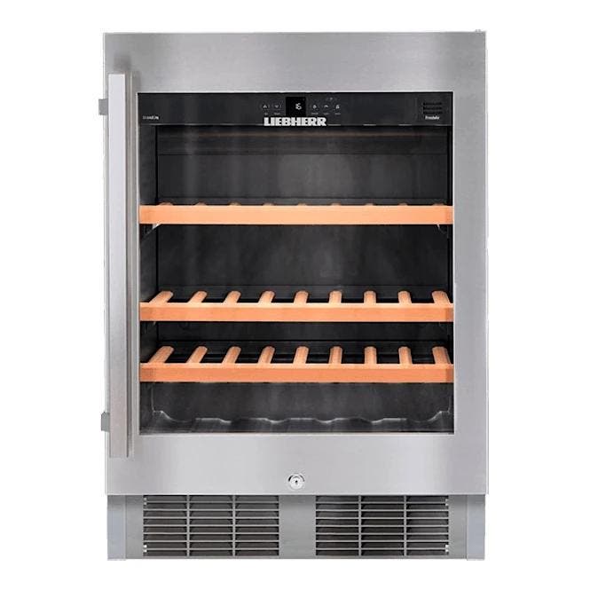 Inbouw-Wijnkoelkast | GRAND CRU | 46x 75cl | RVS | 1 Zone |, Articles professionnels, Horeca | Équipement de cuisine, Envoi