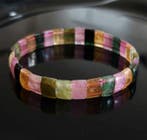 Armband van regenboogtoermalijn – Natuurlijke stenen..