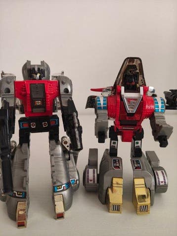 Hasbro - Speelgoed robot Dinobots Sludge e Slag - 1980-1990