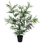 vidaXL Kunstmatige Bamboe Boom Groen 90 x 14 x 80 cm Stof en, Verzenden