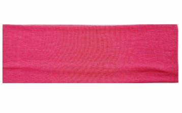 Haarband Stof 8cm - Basic - Fuchsia roze