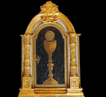 Ancien Tabernacle - 60 cm - Antique - Bois - 1800-1850