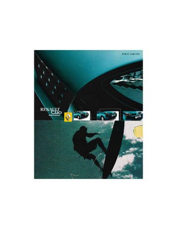 2002 RENAULT CLIO EXTREME BROCHURE NEDERLANDS
