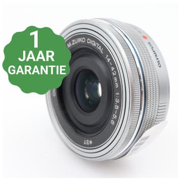 Olympus M.Zuiko Digital ED 14-42mm f/3.5-5.6 EZ zilver |, Verzenden, Zo goed als nieuw