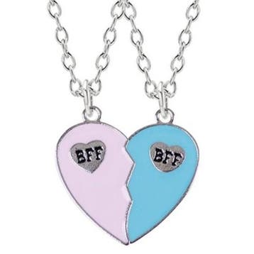 Fako Bijoux - Vriendschapsketting - Hart - BFF - BFF Ketting, Verzenden, Nieuw