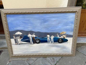 Scuola europea (XX), da Jack Vettriano - Bluebird at