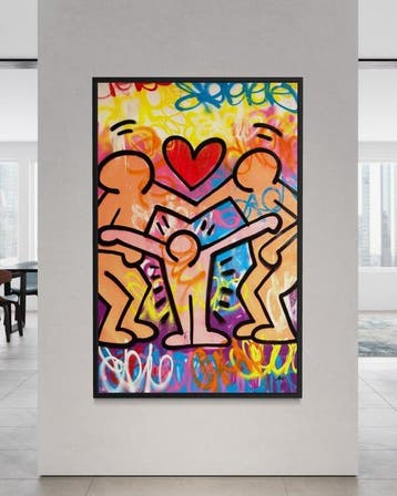 Gunnar Zyl - Family / Keith Haring & Zyl XXL