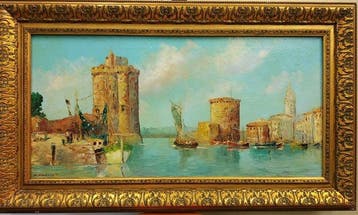Marcel Abougit (XX) - Port de la Rochelle