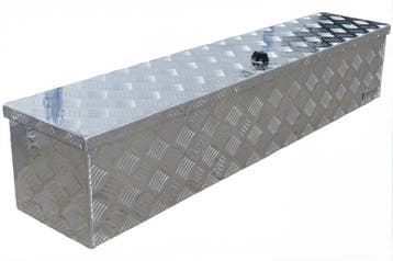 Aluminium traanplaat disselkist - 1250x250x250 mm, Ophalen of Verzenden