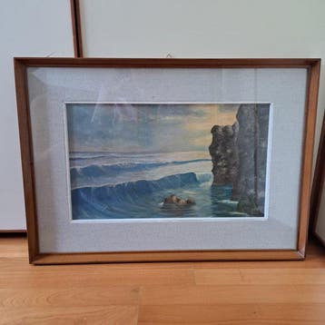 Emilio Stanzani (1906-1977) - Mare mosso