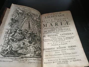 Francisco Xaverio Dornn - Litanie Lauretane - ex libris