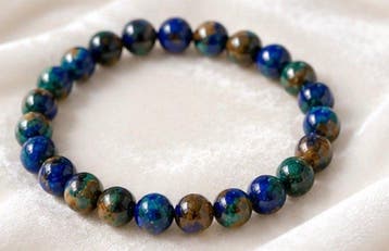 Natuurlijke Feniks lapis lazuli armband - Armband