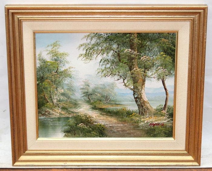 Irene Cafieri (XX) - NO RESERVE - Paisaje, Antiquités & Art, Art | Peinture | Classique