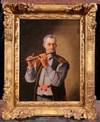 David Teniers the Younger (1610-1690), Kring van - The flute