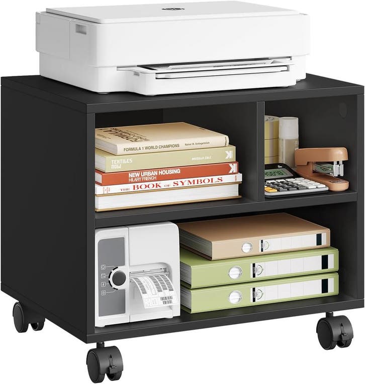 2dekans | Woltu Mobiele Archiefkast – Rolcontainer met 3, Zakelijke goederen, Machines en Bouw | Heftrucks en Intern transport