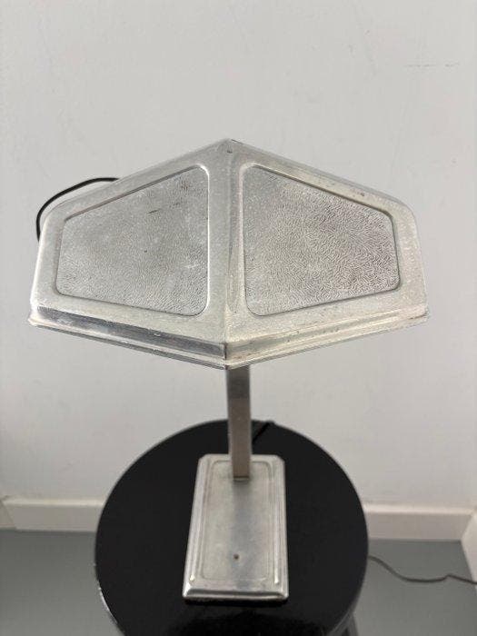 Lampe - Aluminium - PIROUETT Lampe de bureau, Antiquités & Art, Antiquités | Éclairage
