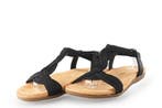 Dolcis Sandalen in maat 36 Zwart, Dolcis, Verzenden, Zwart, Sandalen of Muiltjes