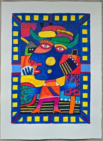 Clemens Briels (1946) - Le Sobran Bananna, Antiquités & Art