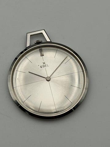 Ebel - pocket watch swiss made savonette rare - 1960-1969, Bijoux, Sacs & Beauté