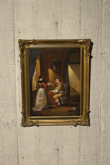 Johannes Mattheus Bogman (1822-1872) - De brief voor de, Antiek en Kunst